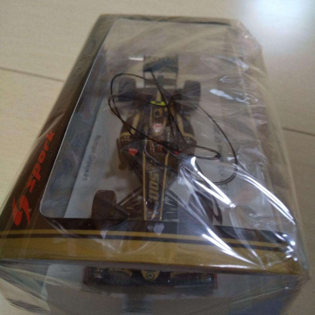 F1 ロメイン・グロージャン直筆サイン入り 2012年ロータス・ルノー