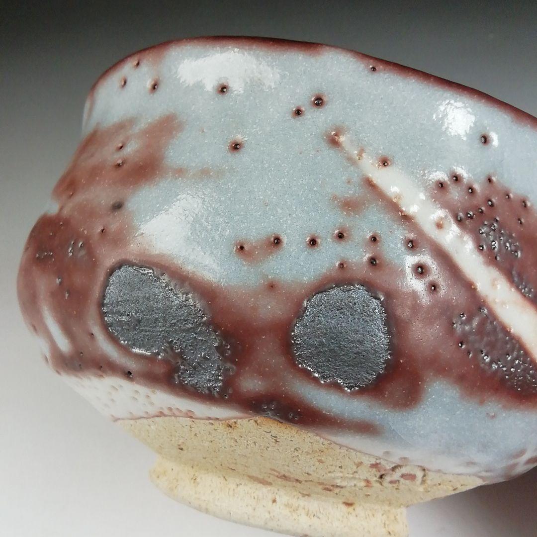 Ｔ４６７　茶碗　『鼡志野茶碗』『弘之 造』　共箱　抹茶碗　茶道具