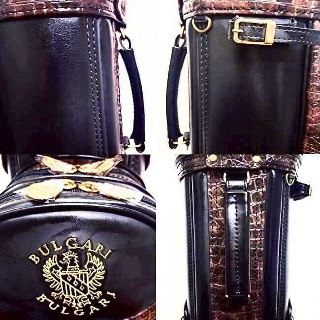 BULGARI GOLF ブルガリ キャディバック 高級 限定 正規品 送料無料