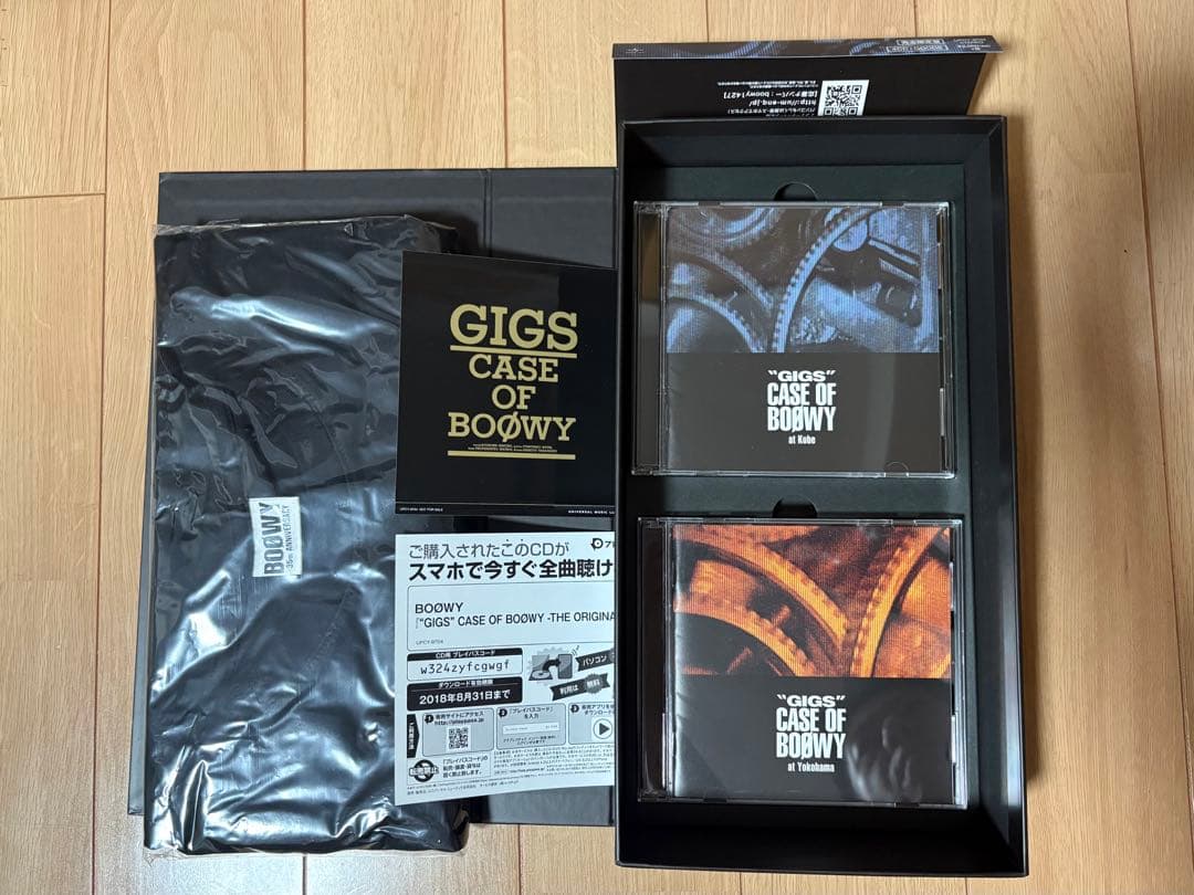 激レア GIGS CASE OF BOØWY ORIGINAL boowy