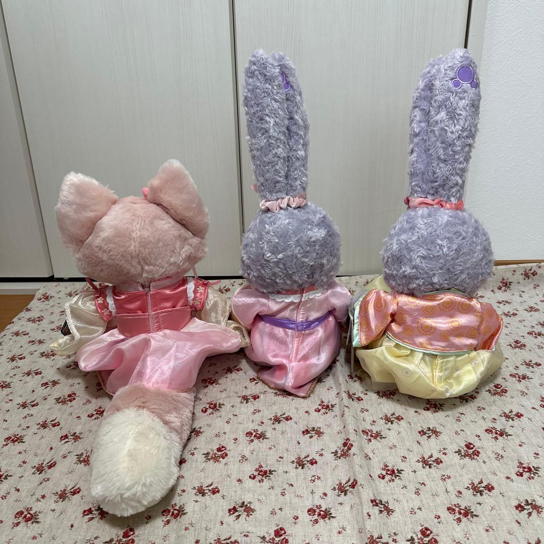 上海ディズニー 中秋節　ステラルー＆リーナベル ぬいぐるみS キーホルダー