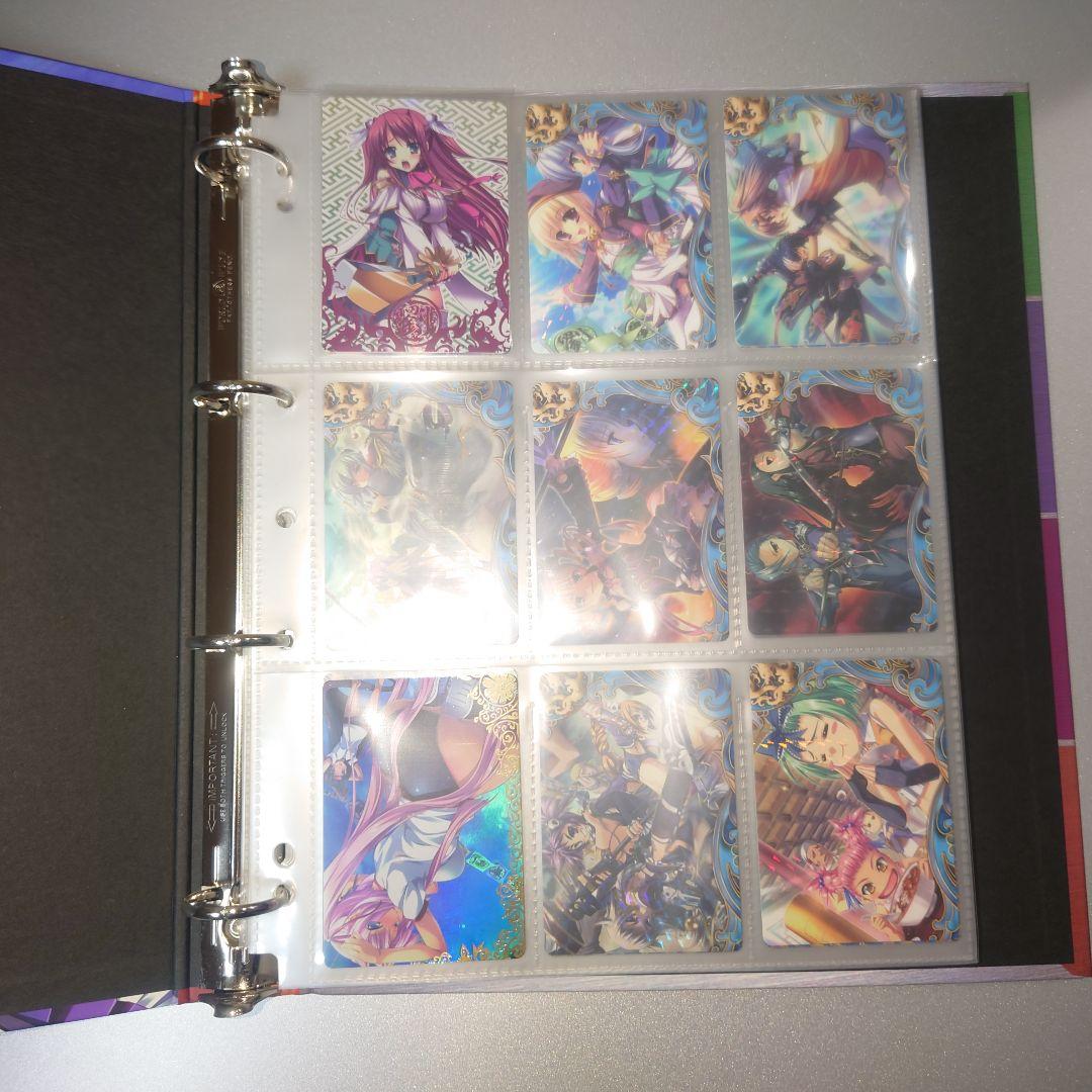 真・恋姫†無双　Chaosキャンペーングッズ　バインダー4点まとめ売り