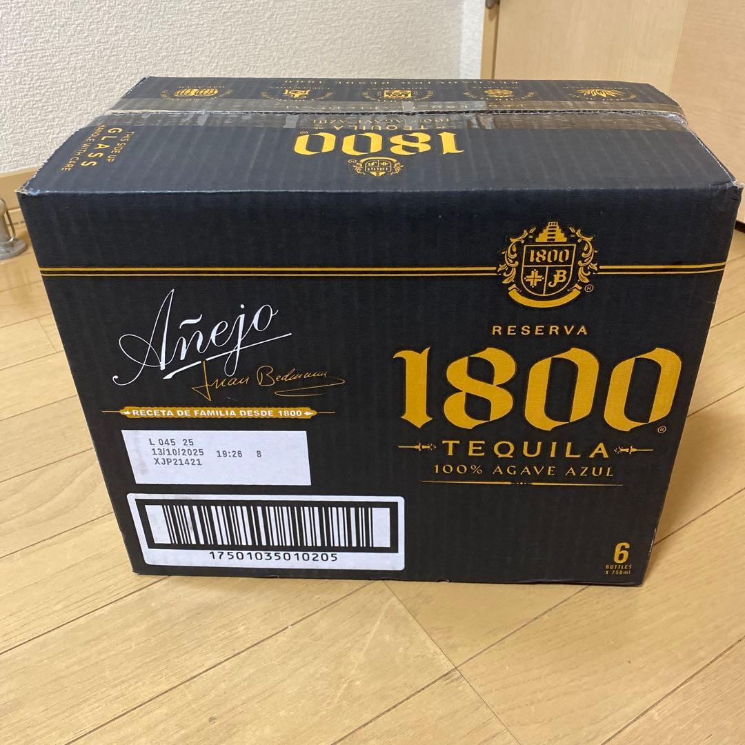 【正規品】クエルボ 1800 アネホ 750ml　１箱(６本)