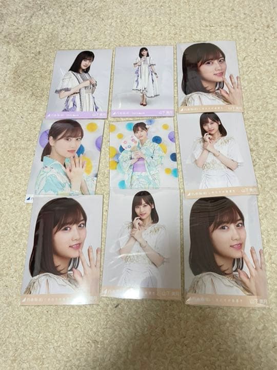 公式写真 乃木坂46 生写真　賀喜遥香　山下美月　筒井あやめ