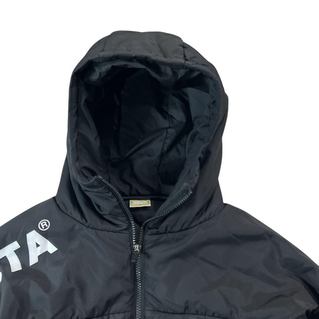 【ゆゆ】　ATHLETA アスレタ ベンチコート ブラック M 極暖 軽量