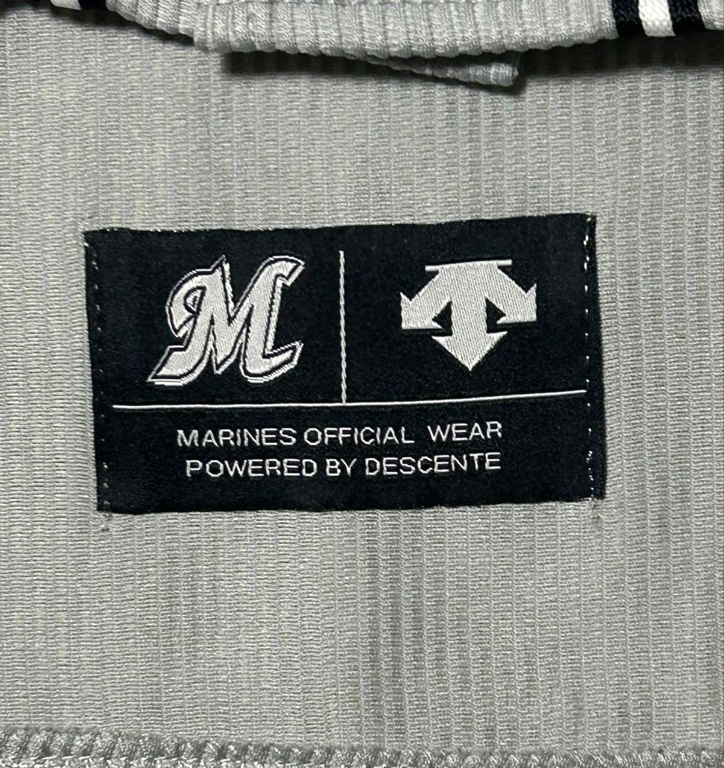 千葉ロッテマリーンズ　ビジターサードユニフォーム　グレー　ネオクラシック　M