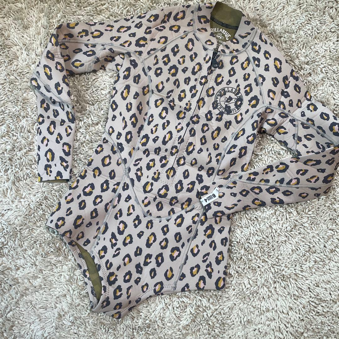 ビラボン　ヒョウ柄　ロンスプ