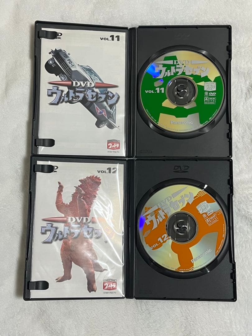 ウルトラセブン DVD 全12巻セット