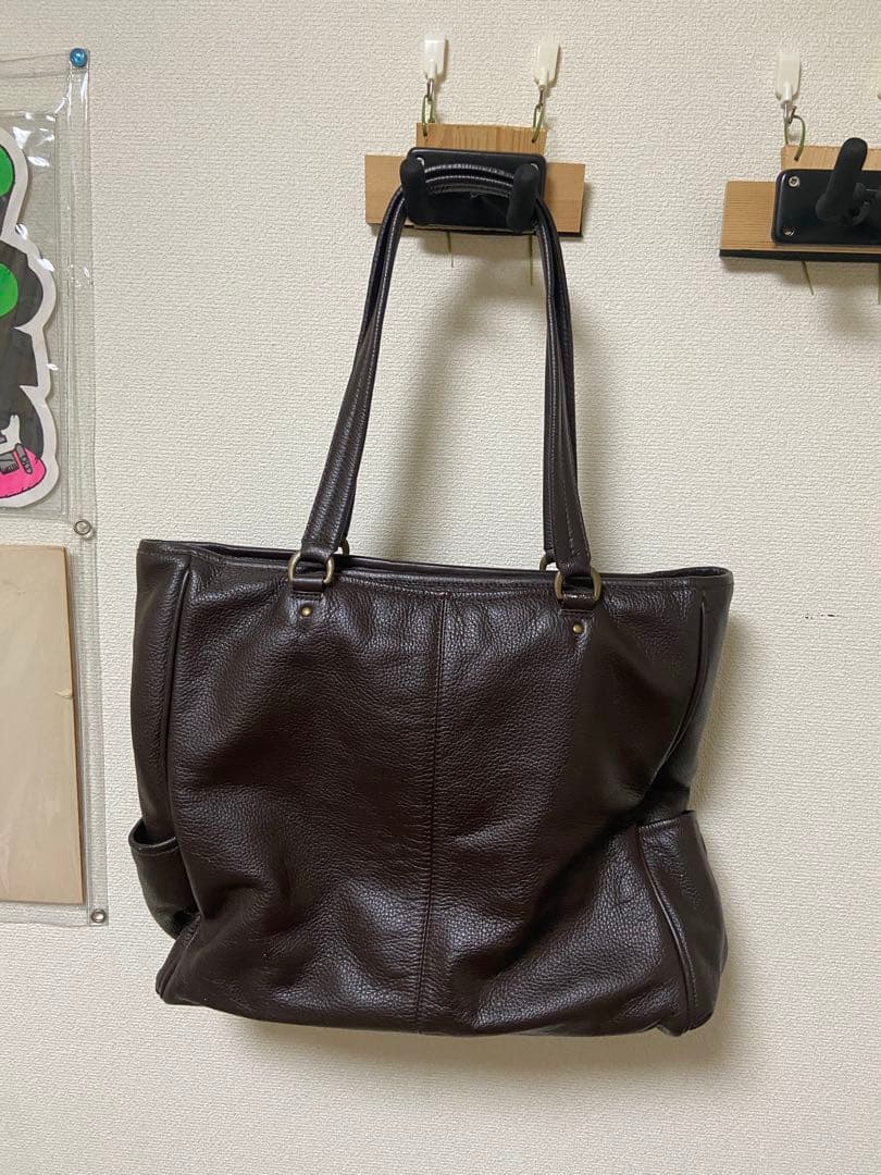 diskunion 本革　トートバッグ　レコードバッグ　ディスクユニオン