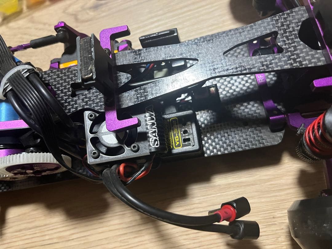 ラジドリ D-LIKE 引退フルセット メカ付き 予備パーツ M12S プロポ