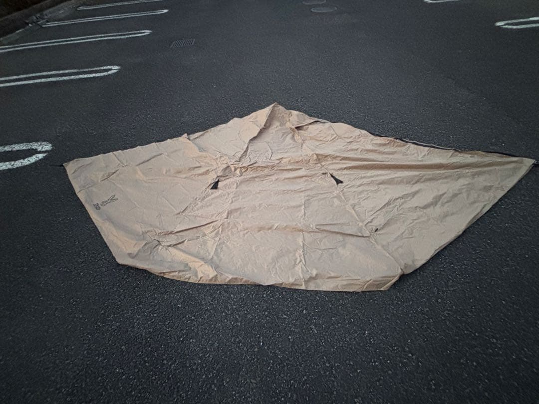 DODワンポールテントM グランドシート、マット付き