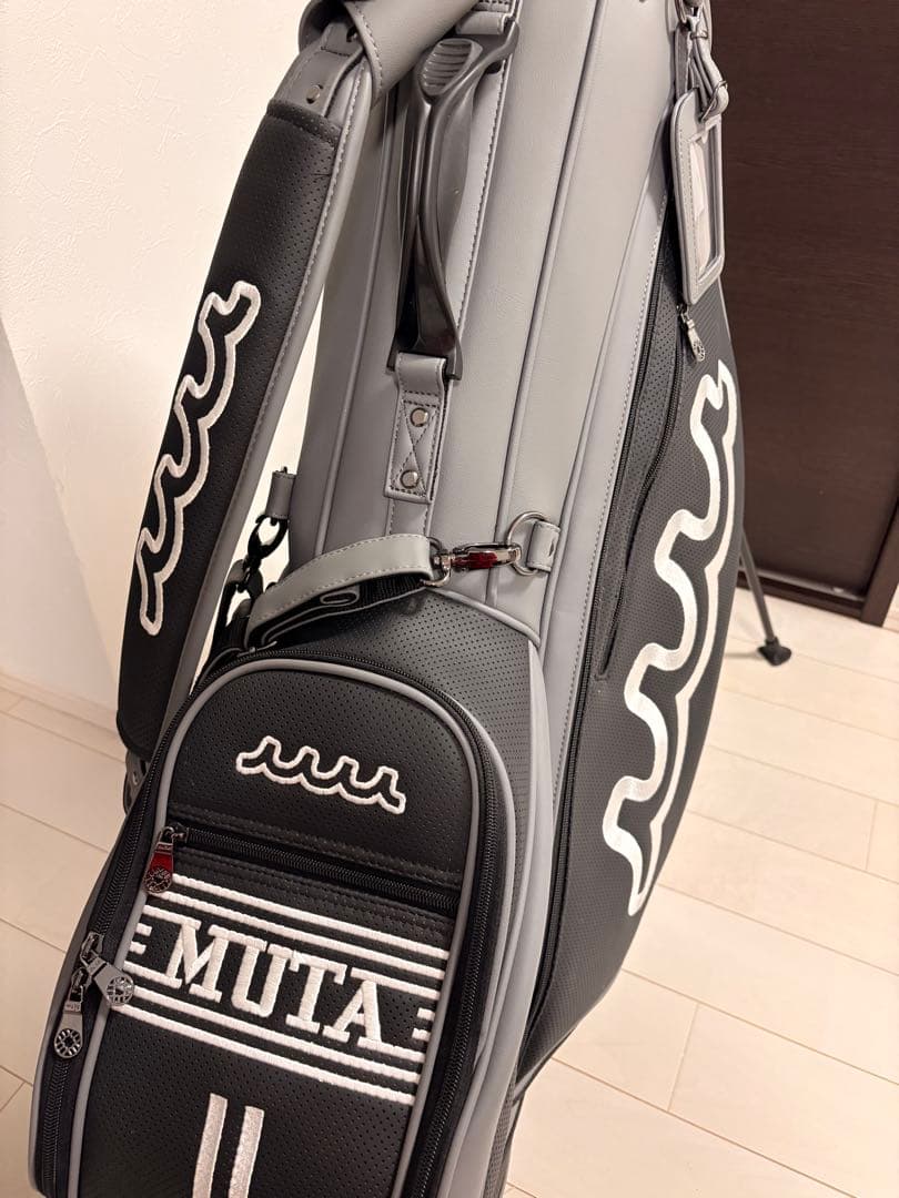 MUTA キャディバッグ グレー/ブラック