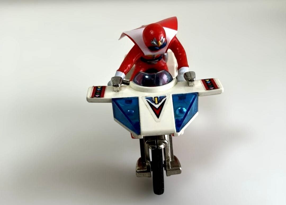 当時物　秘密戦隊ゴレンジャー　レッドマシーン　超合金　ポピー