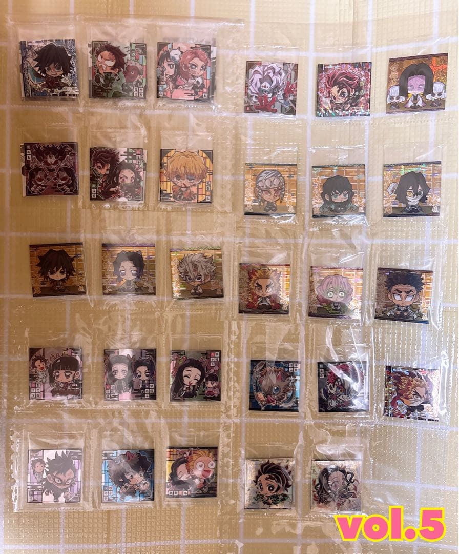 鬼滅の刃 にふぉるめーしょん シールウエハース 1〜9弾 フルコンプ オマケ付き