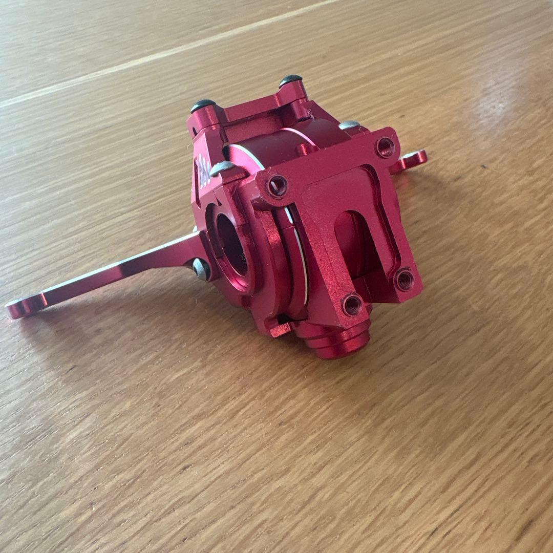 オーバードーズ overdose アルミギヤバルク、ギヤケース、ショックタワー