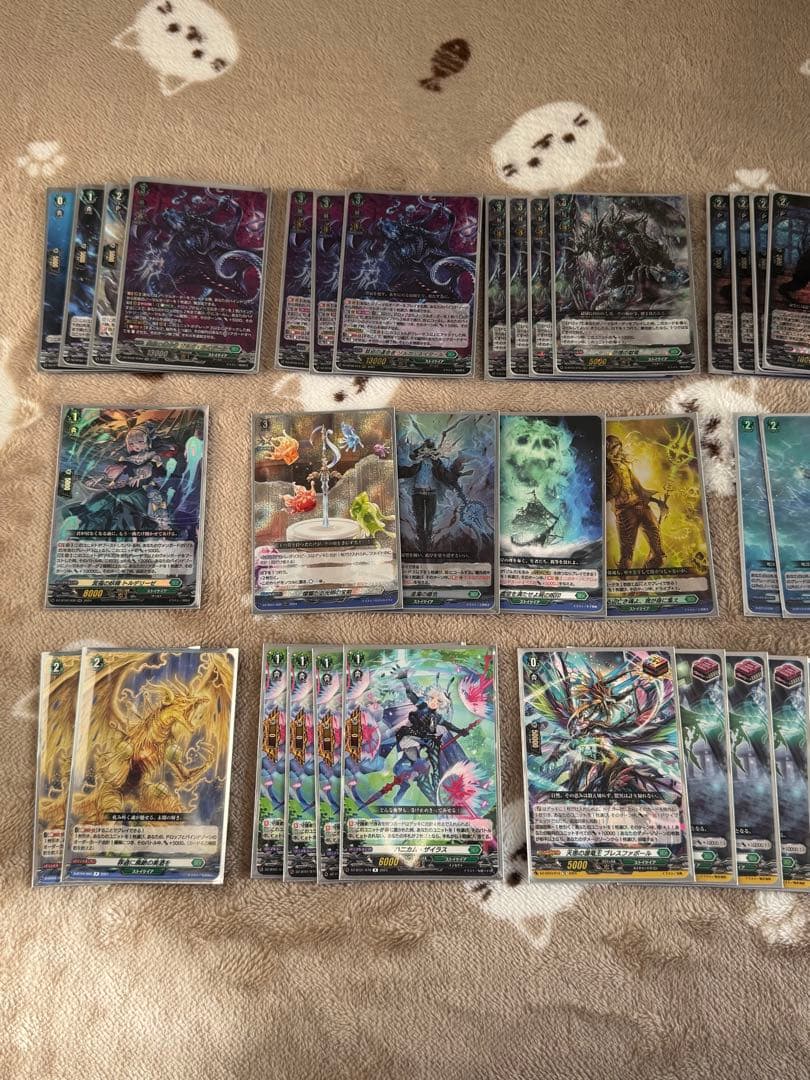 ヴァンガード　ゾルガネイダール　デッキ パーツ