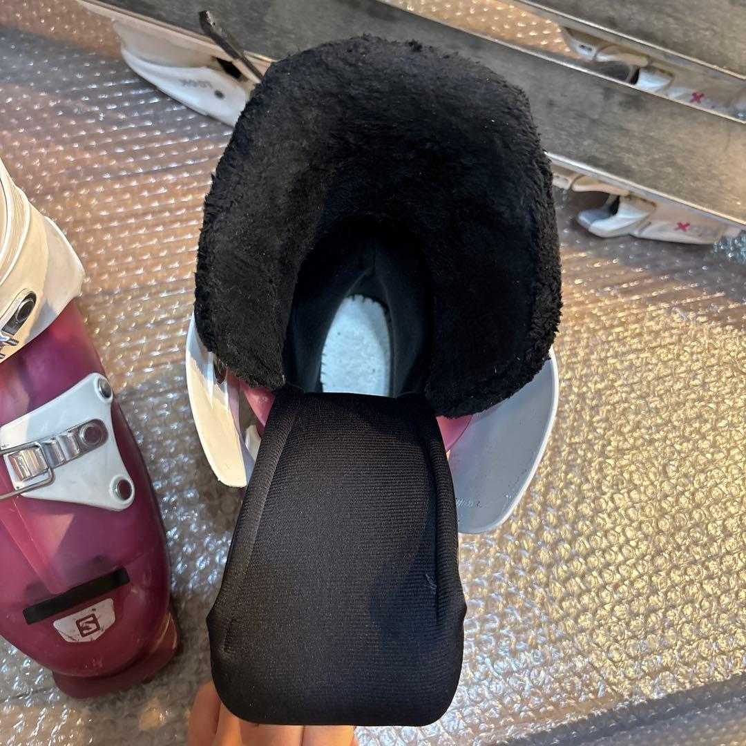 女の子　ジュニアスキーセット　ロシニョール　116cmアナ雪　21-21.5cm