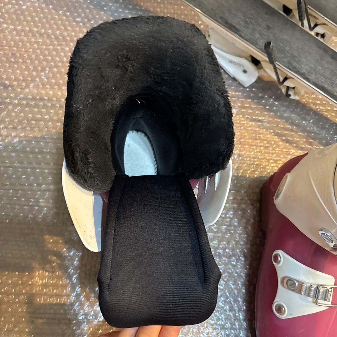 女の子　ジュニアスキーセット　ロシニョール　116cmアナ雪　21-21.5cm