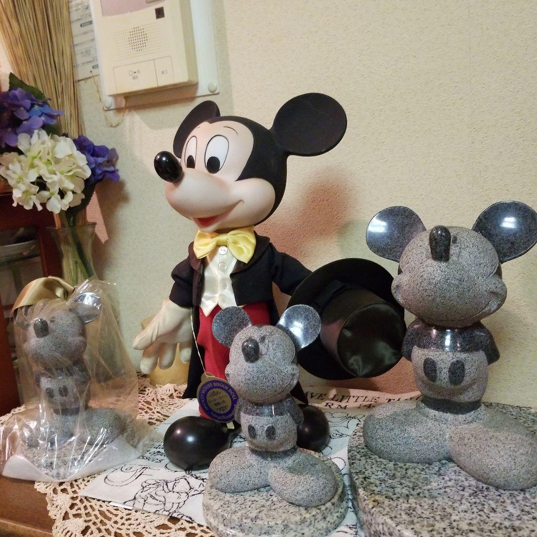 大きいミッキーマウス BISQUE DOLL（陶器製）ー訳ありです