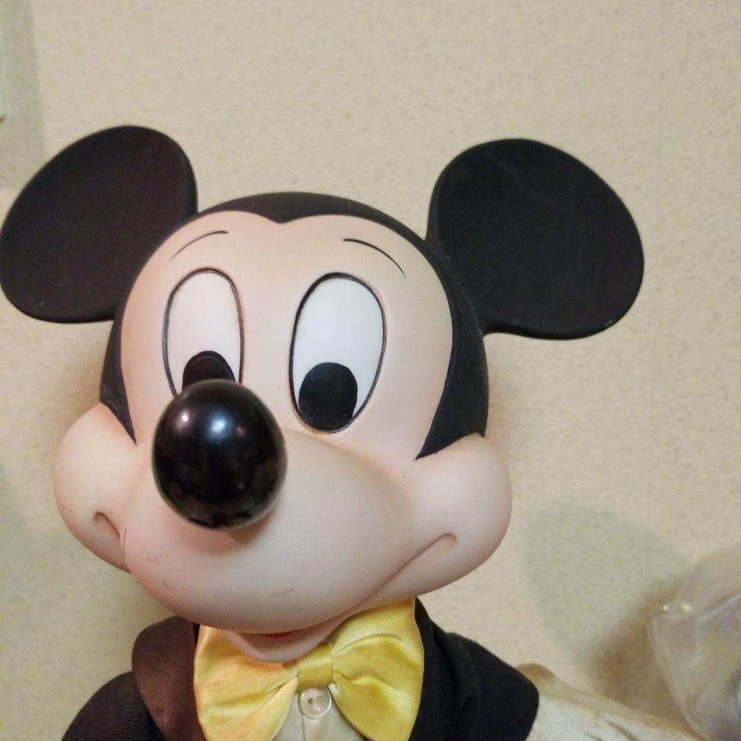 大きいミッキーマウス BISQUE DOLL（陶器製）ー訳ありです