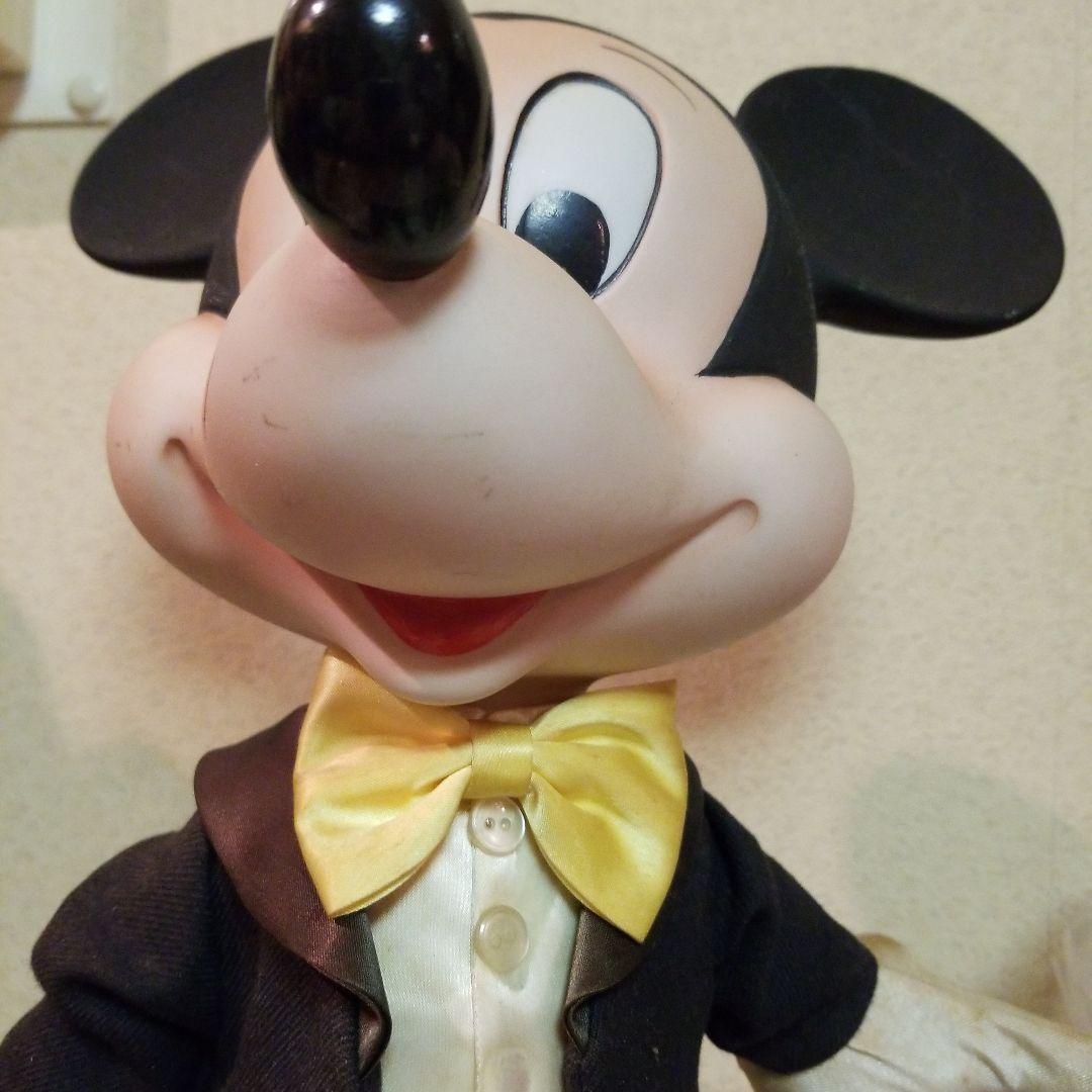 大きいミッキーマウス BISQUE DOLL（陶器製）ー訳ありです