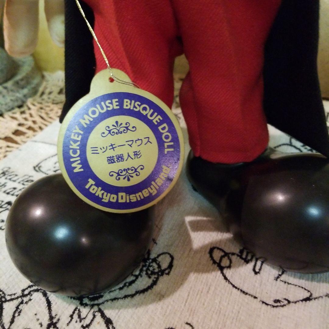 大きいミッキーマウス BISQUE DOLL（陶器製）ー訳ありです