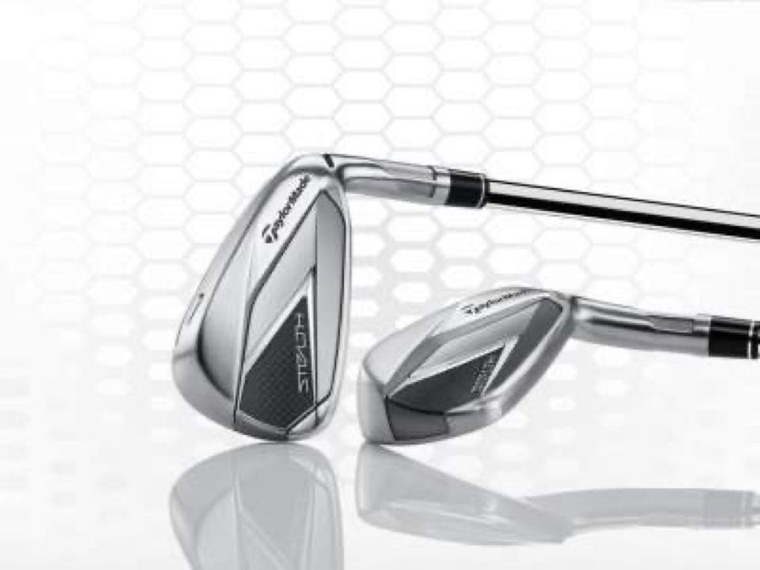 【新品】ステルスアイアンセットスチールS テーラーメイド（6〜PW・AW・SW）