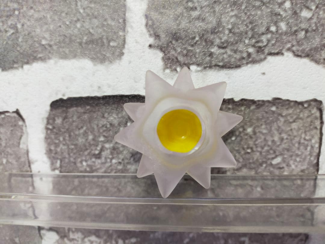 【美品】　ポケモンキッズ　指人形　スターミー　クリア