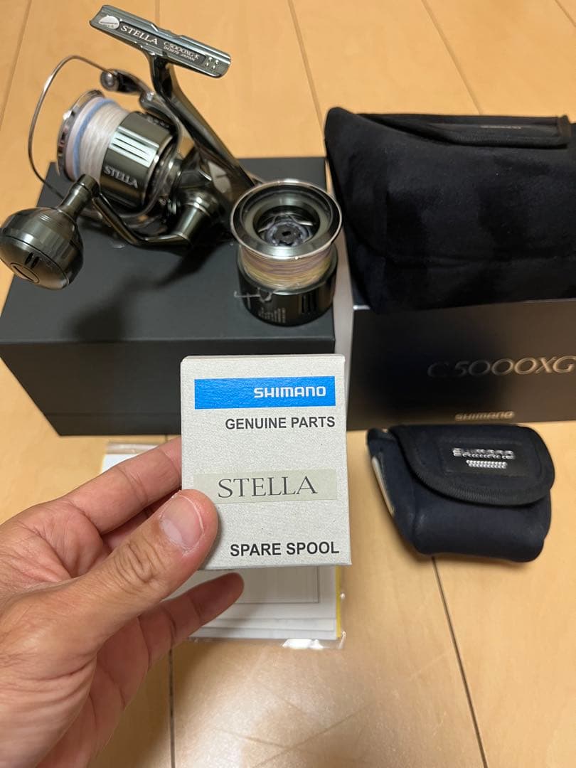 シマノ22ステラC5000XG 予備スプール付き STELLA C5000XG