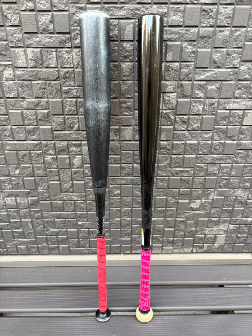 中学硬式野球バット 2本セット