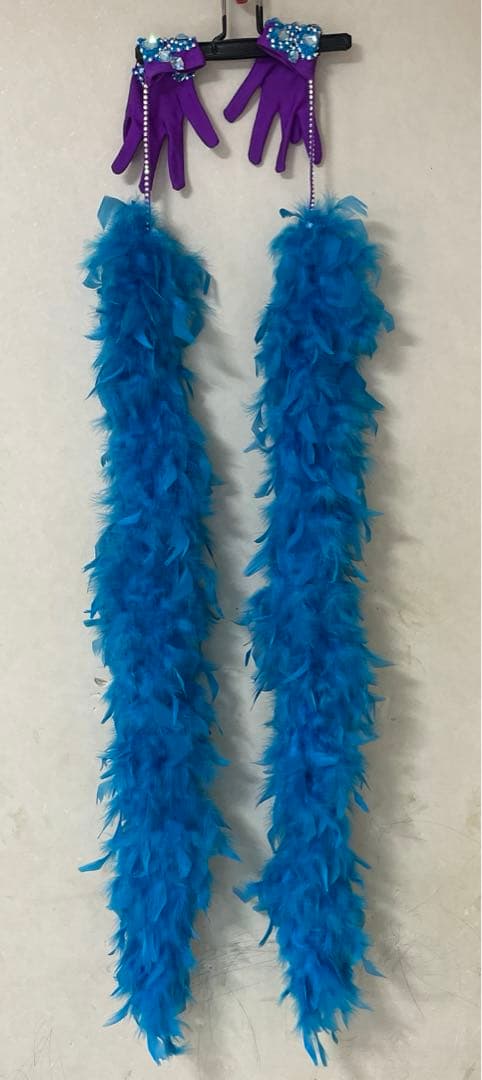 社交ダンス　ドレス　スタンダードドレス　紫　THE ONE ワンピース　衣装