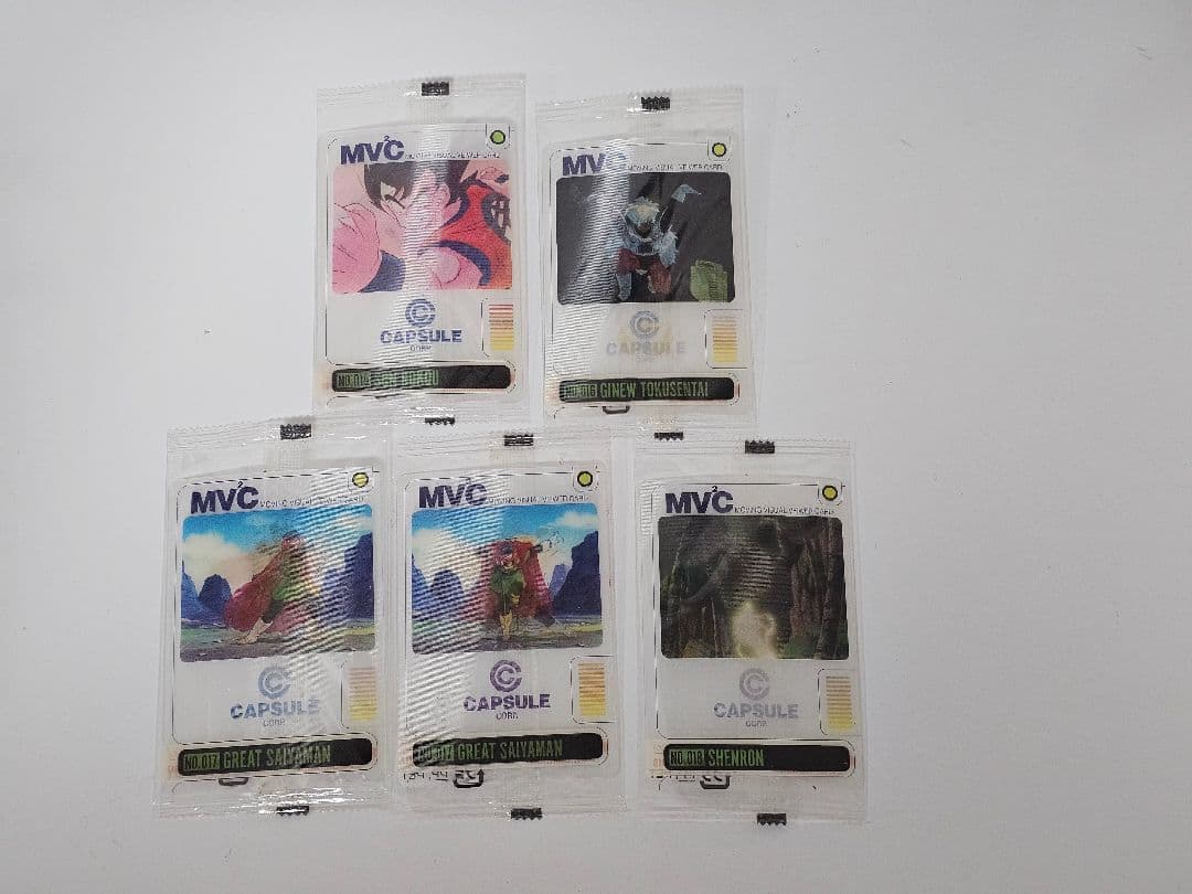 ドラゴンボール 森永 ウエハース カード 49種類50枚セット 3D MV2C