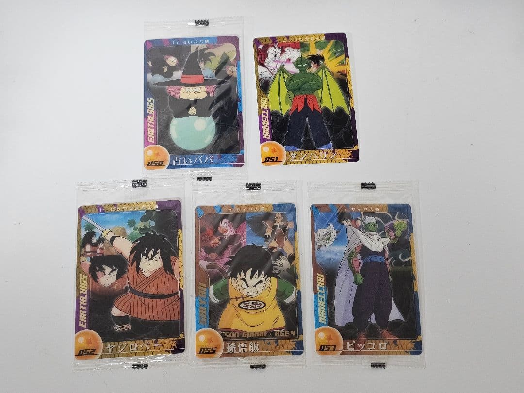 ドラゴンボール 森永 ウエハース カード 49種類50枚セット 3D MV2C