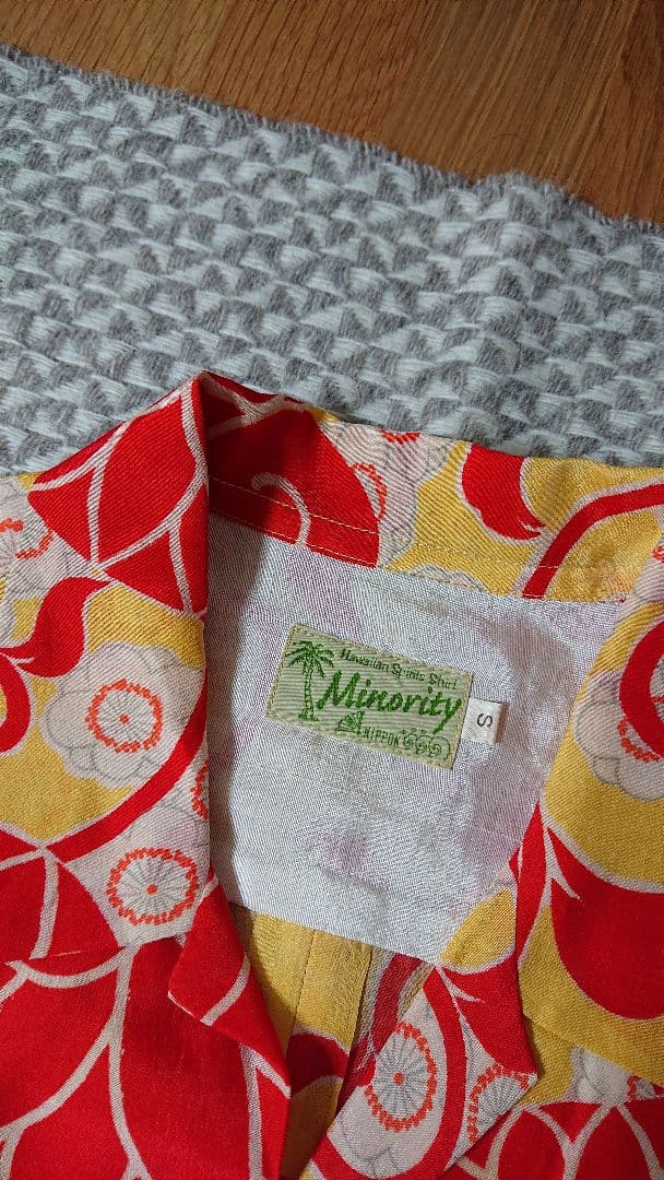 最終価格 大正時代のヴィンテージ着物で仕立てたシルクのアロハシャツ 試着のみ