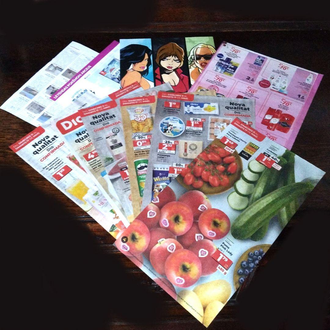 ③ 海外紙モノ 広告 フライヤー ちらし チラシ 20枚セット