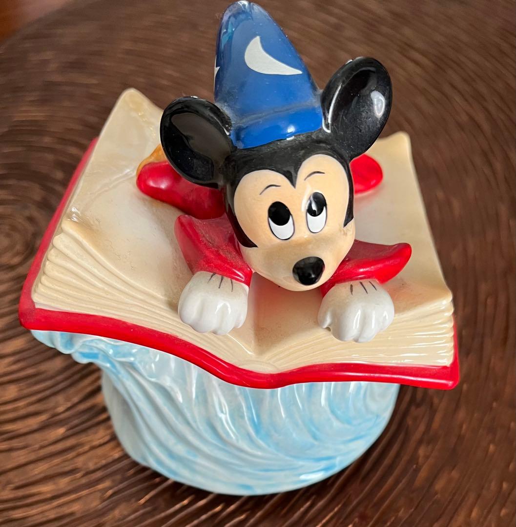 ディズニー ファンタジア ミッキーマウス魔法使いの弟子 オルゴール フィギュア