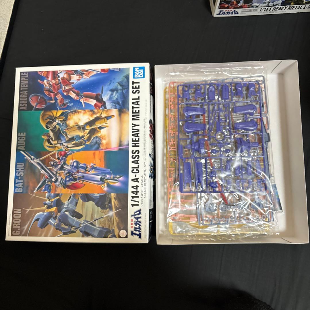 エルガイム プラモデルセット 1/144　1/100 HG R3 旧キット