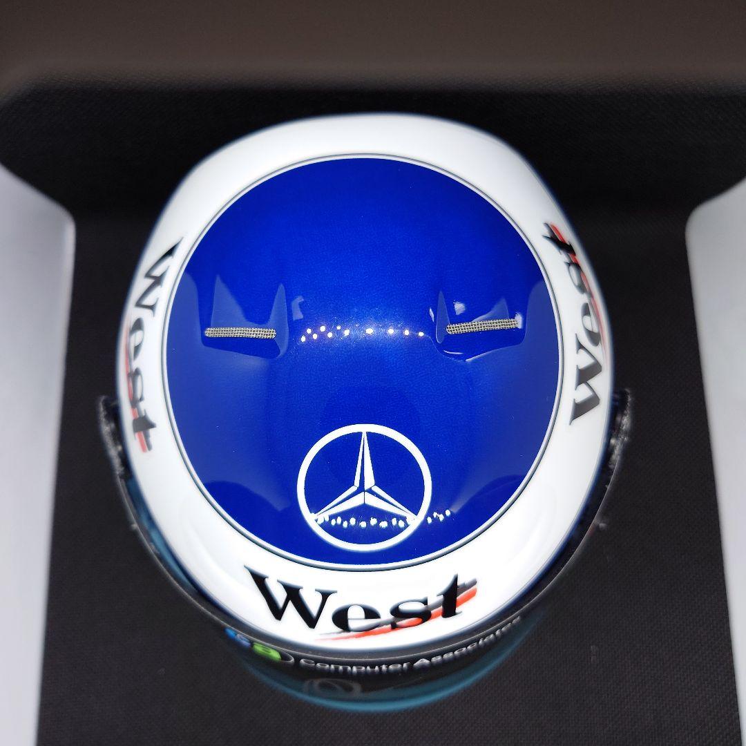 1/2 ヘルメット M.ハッキネン マクラーレン 2001年 ウエスト仕様