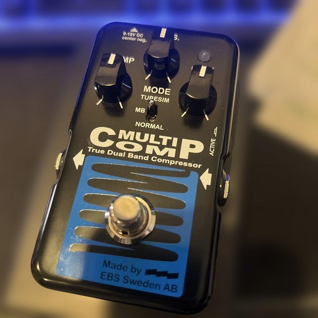 【美品、付属品完備】EBS multicomp bluelabel マルチコンプ