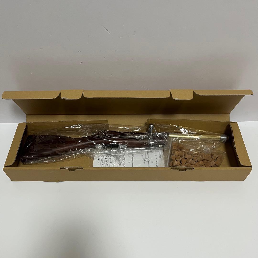 射的銃 ナカヤ ゴールド コルク球 縁日 露天 祭り 木製ライフル 遊園地