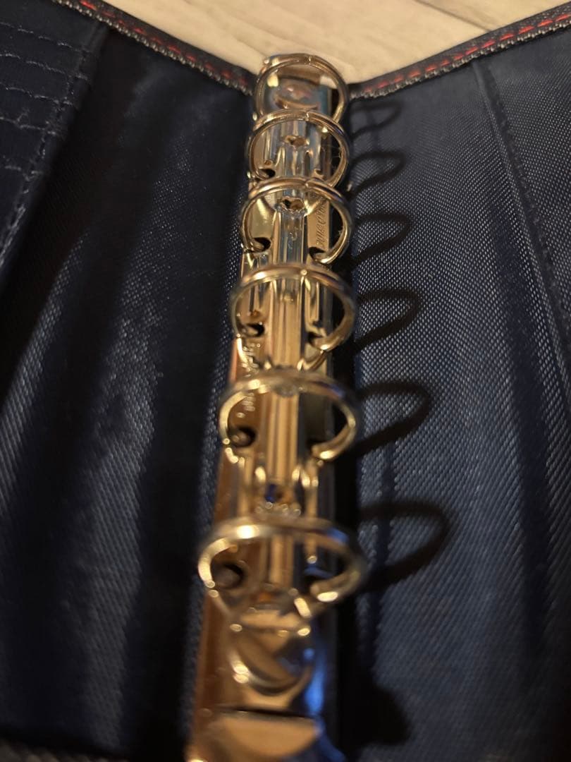 公*o様 スヌーピー マルチケース デニム調