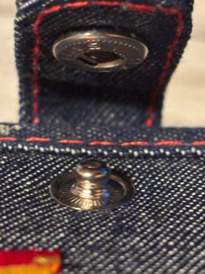 公*o様 スヌーピー マルチケース デニム調