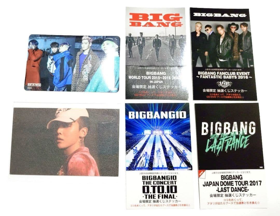 BIGBANG MADE FULL 初回 キャンバス ジヨン トレカ ステッカー