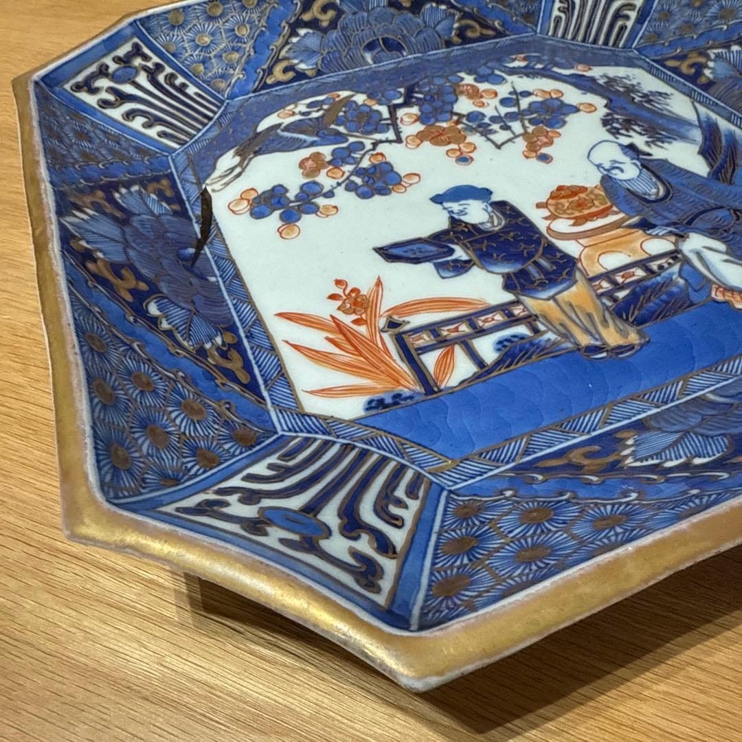 道光年製　大皿　アンティーク