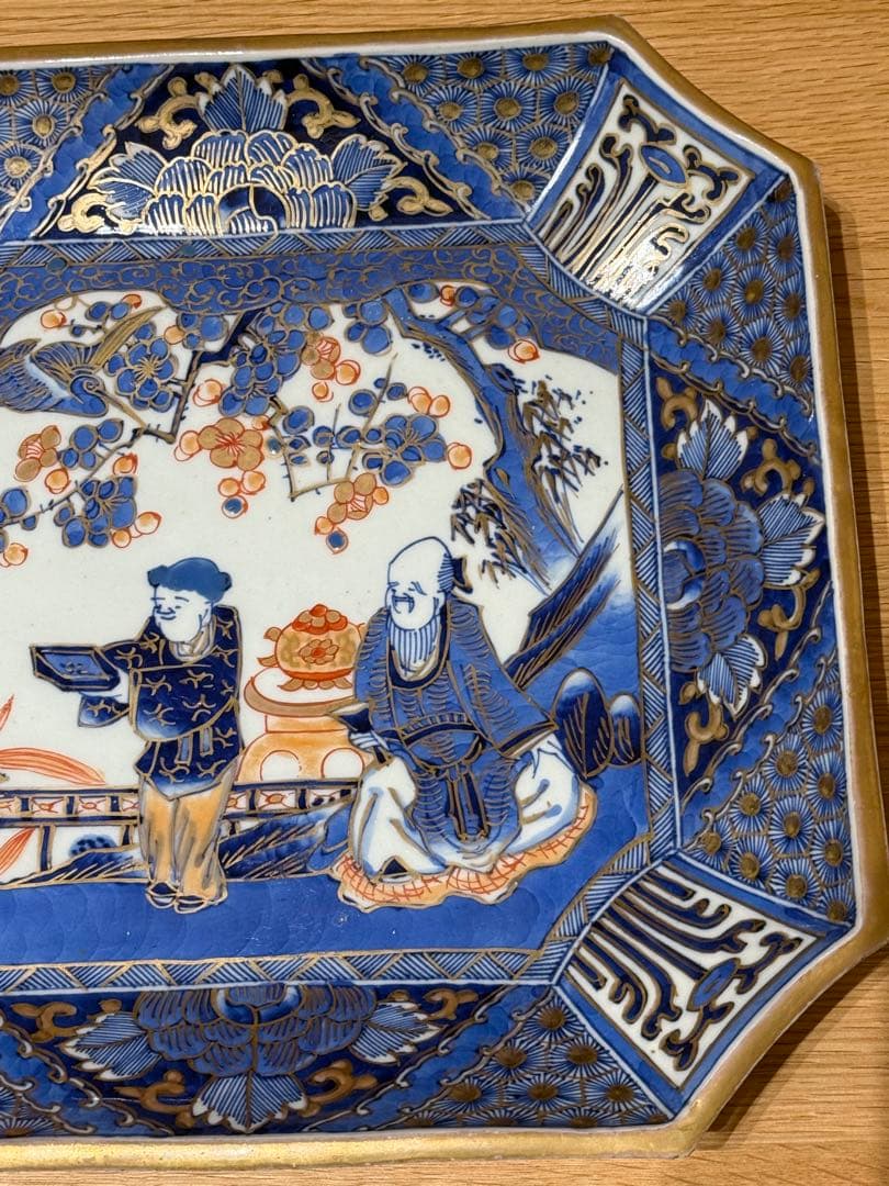 道光年製　大皿　アンティーク