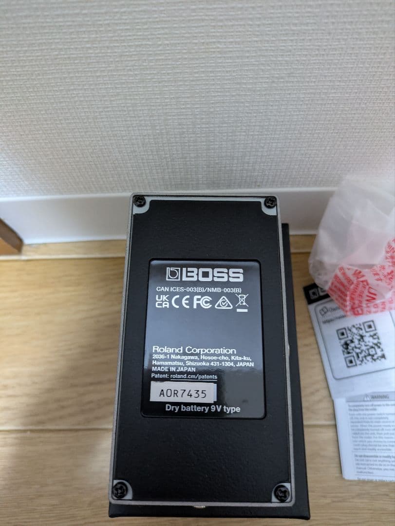 BOSS TU-3W クロマチックチューナー◆中古美品
