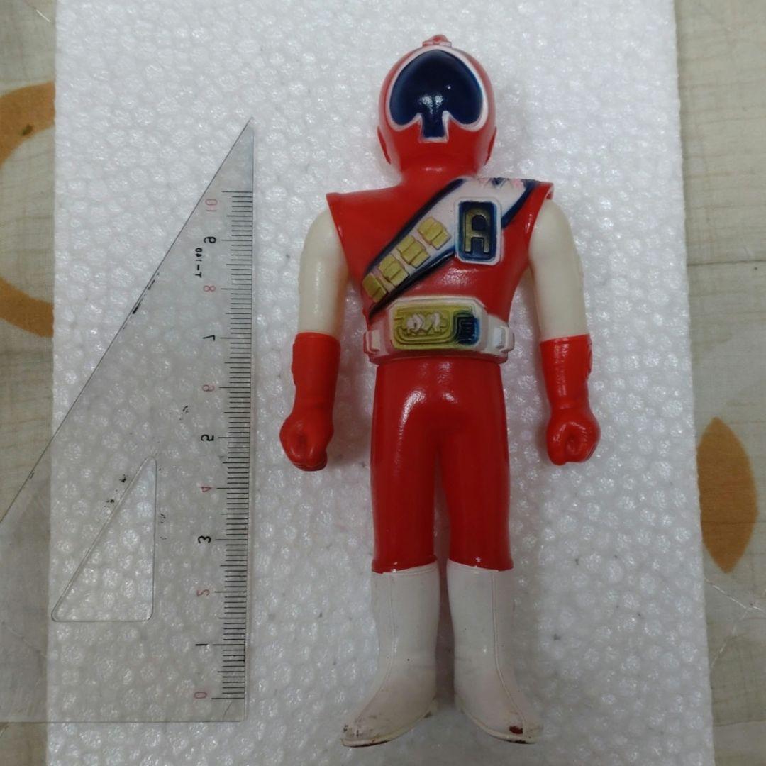 戦隊ヒーロー ソフビ 5体セット　ジャッカー電撃隊.ジョウカー(ジョーカー)