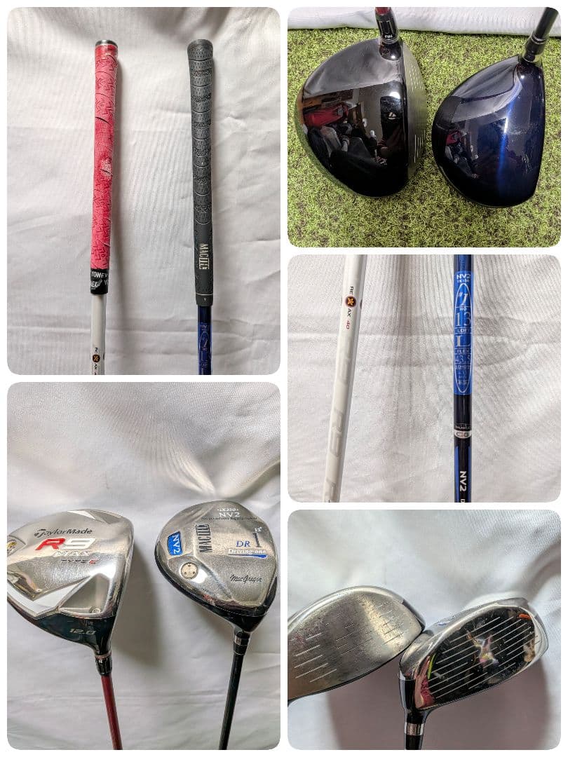 TaylorMade レディース ゴルフクラブ フルセット16本キャディバッグ付