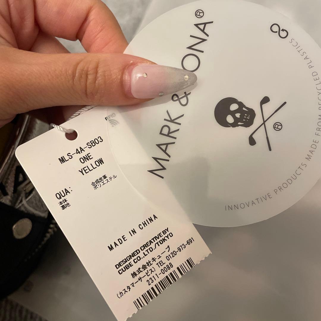 MARK & LONA スカルプリント ゴルフバッグ