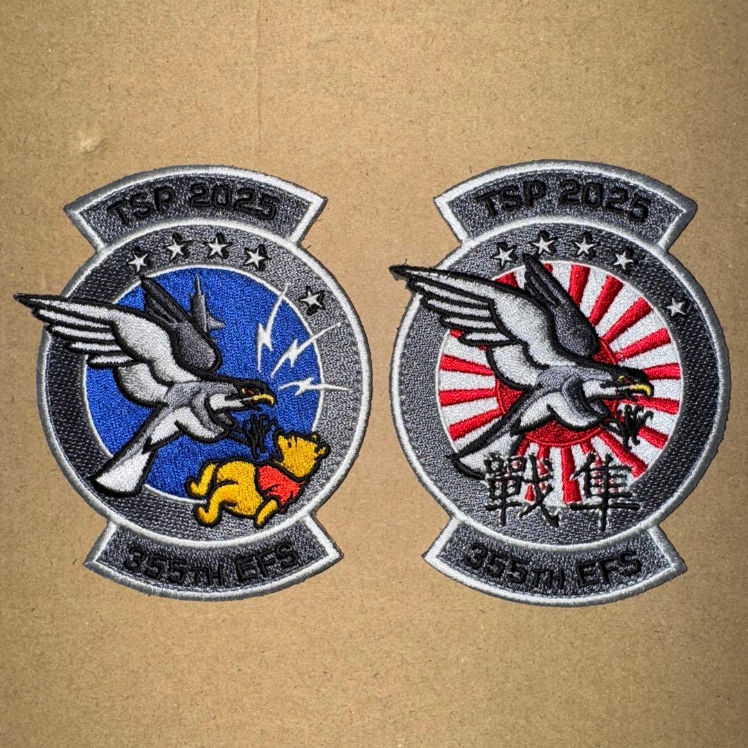 355EFS パッチ 嘉手納基地